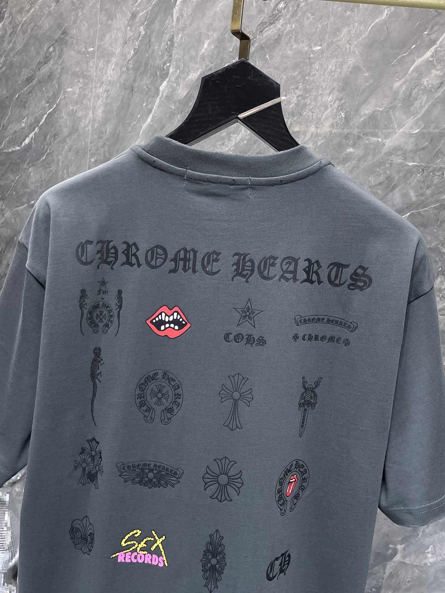 Multi Graphic Grey T-Shirt™
