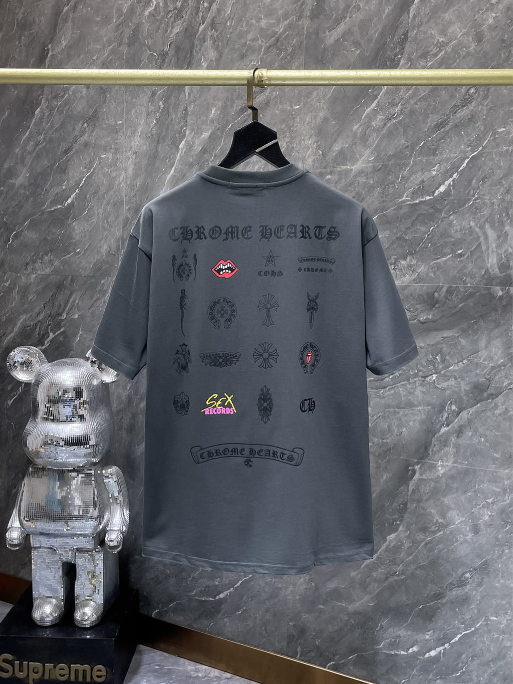 Multi Graphic Grey T-Shirt™