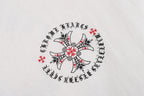 Red Ornate Cross Black T-Shirt™