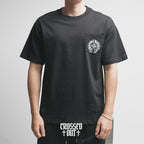 Horse Shoe Logo Los Angeles Black T-Shirt™