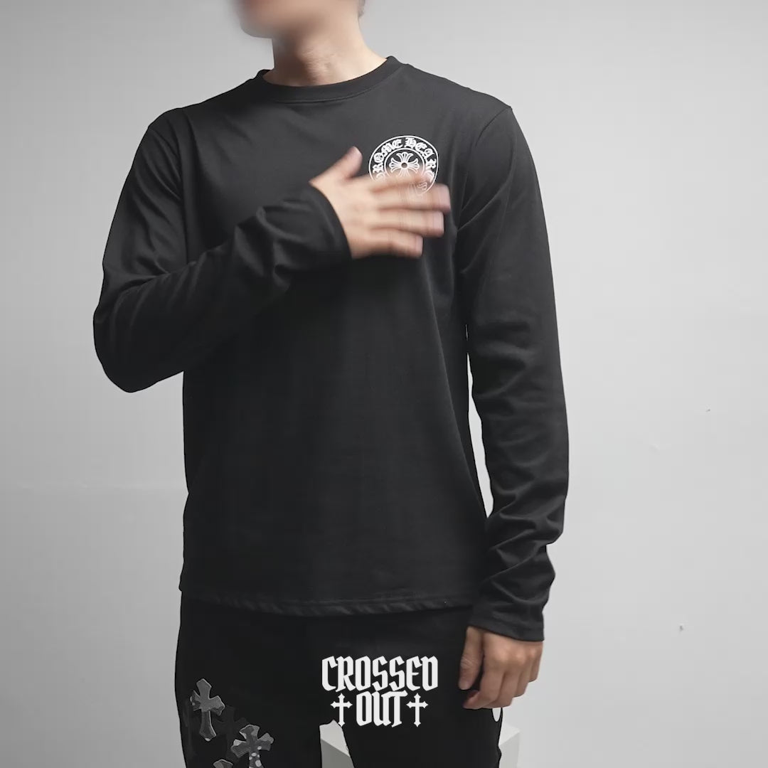 USA Flag Black Long Sleeve™