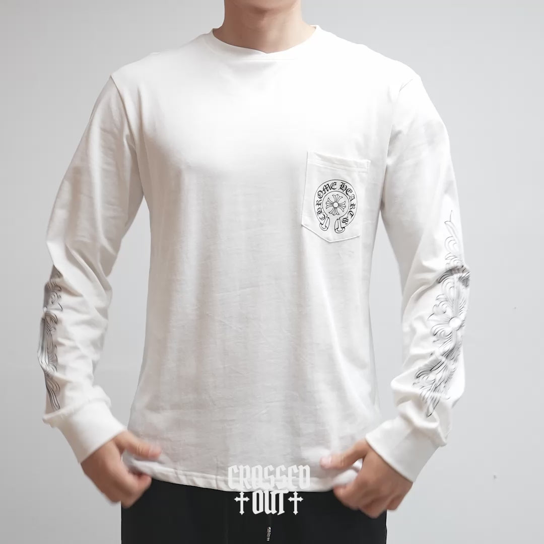Horseshoe Logo Los Angeles Black/White Long Sleeve™