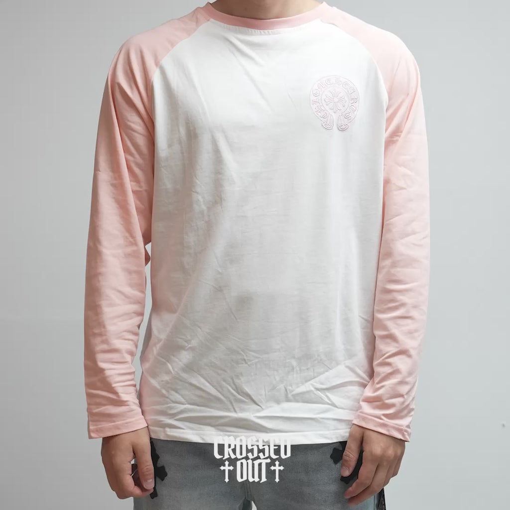 Pink Horseshoe Logo Pink Long Sleeve™