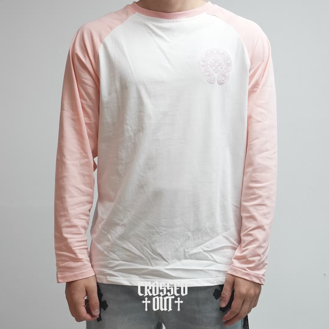 Pink Horseshoe Logo Pink Long Sleeve™