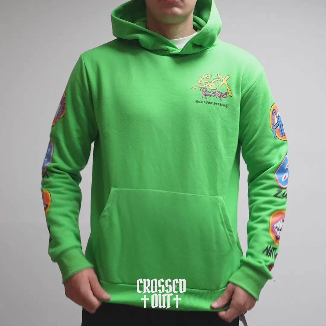 M-Boy S*x Records Green Hoodie™