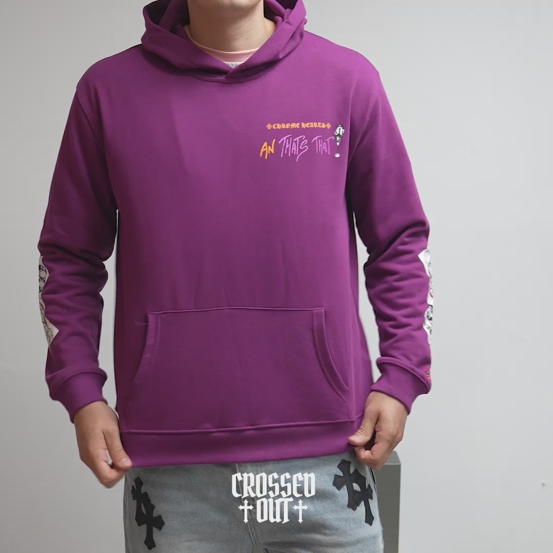 M-Boy I Want More Not Less Purple Hoodie™