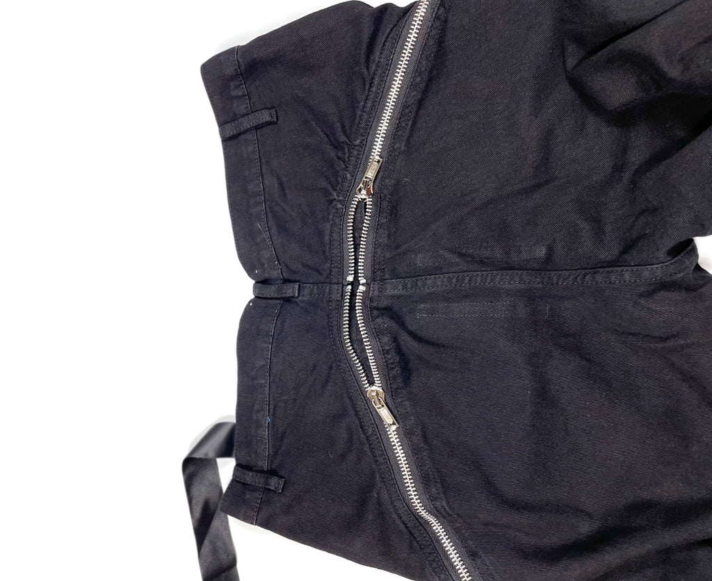 R.O DRKSHDW Black Bolan Banana Trousers™