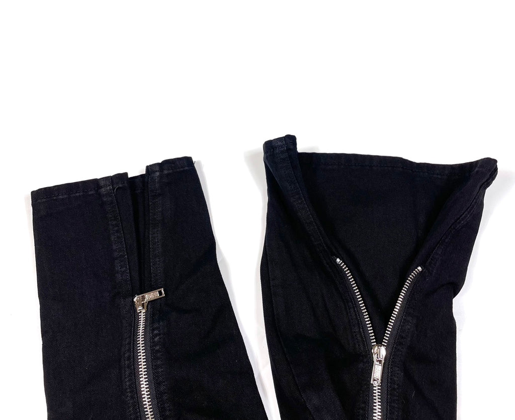R.O DRKSHDW Black Bolan Banana Trousers™