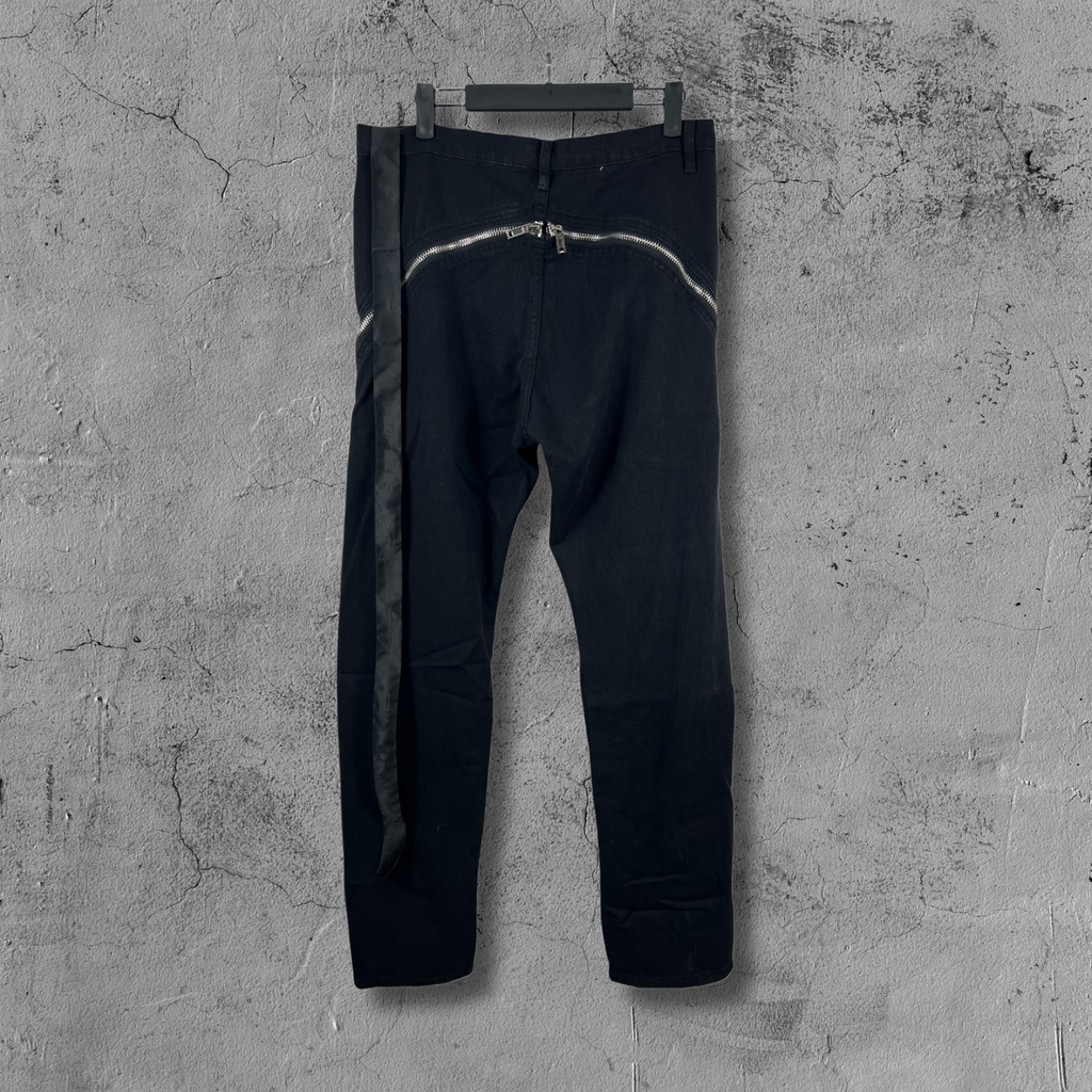 R.O DRKSHDW Black Bolan Banana Trousers™