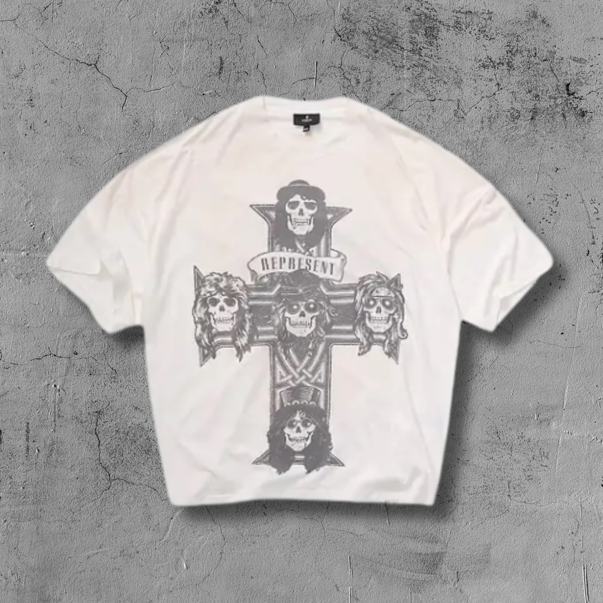 RPRSNT Guns N' Roses Cross White T-Shirt™