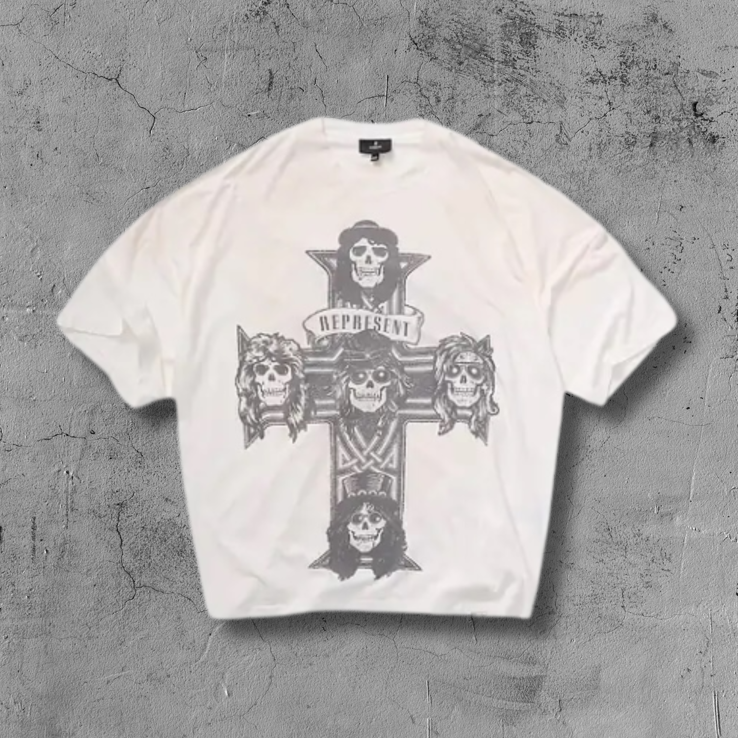 RPRSNT Guns N' Roses Cross White T-Shirt™