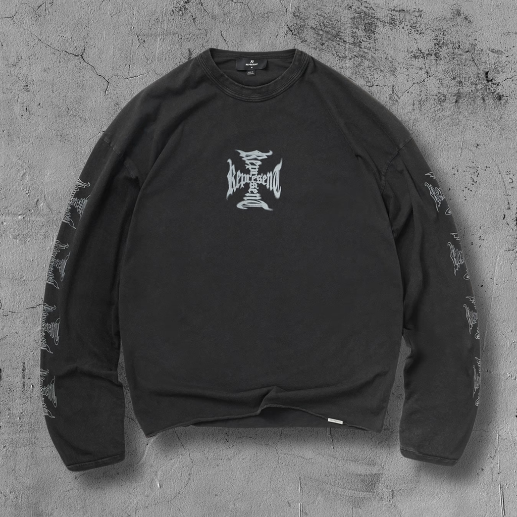 RPRSNT Faded Black MH Long Sleeve™