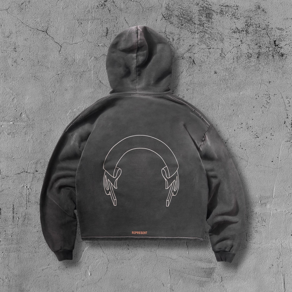 RPRSNT Stained Black Banner Hoodie™