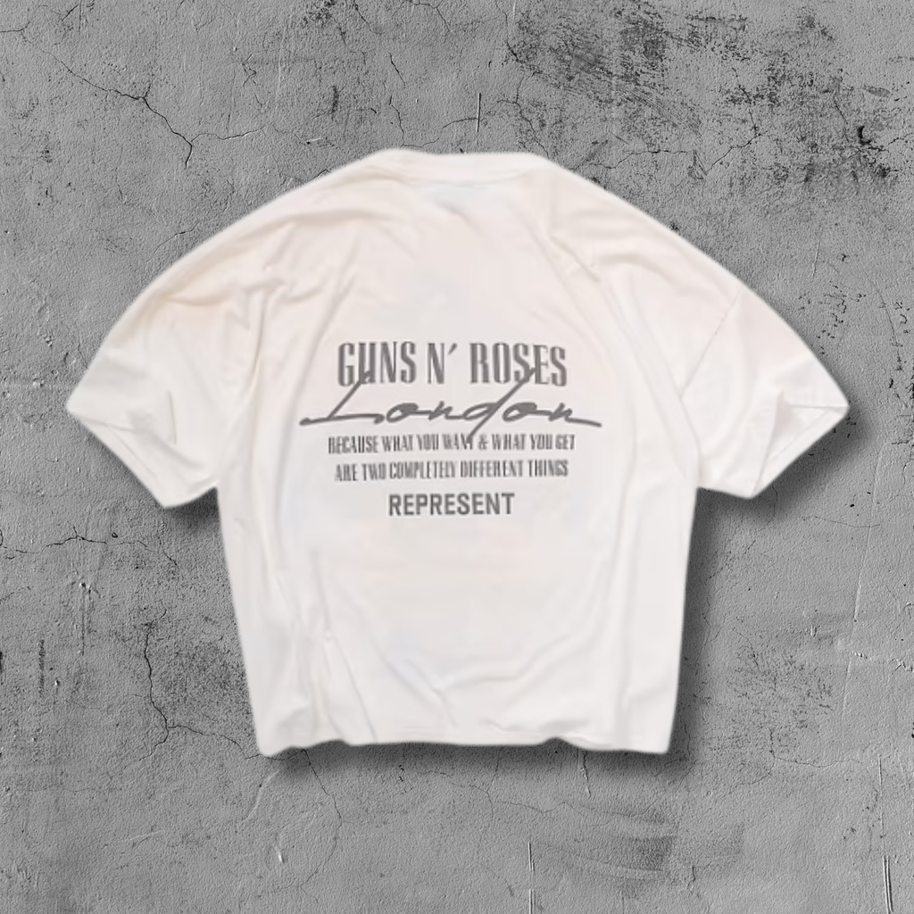 RPRSNT Guns N' Roses Cross White T-Shirt™
