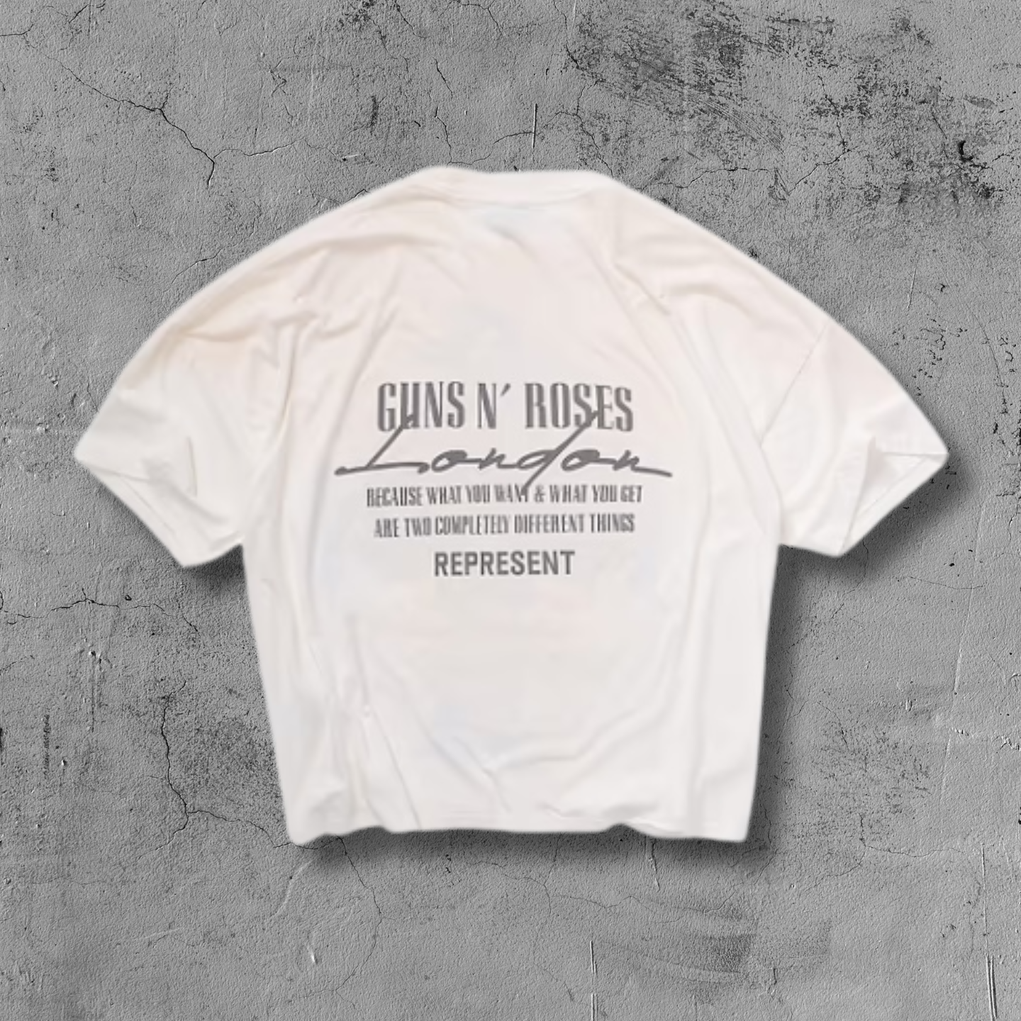 RPRSNT Guns N' Roses Cross White T-Shirt™