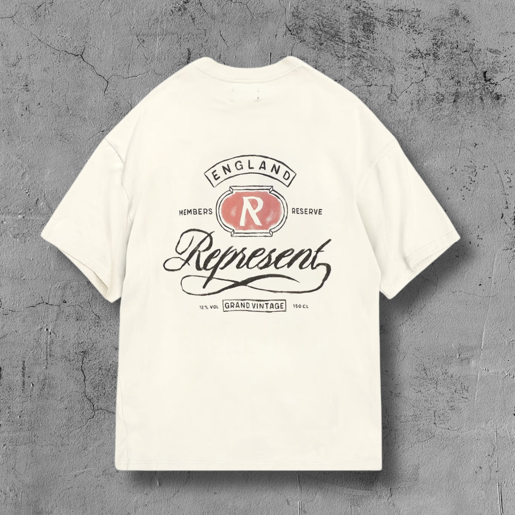 RPRSNT Grand Vintage Hand Drawn White T-Shirt™