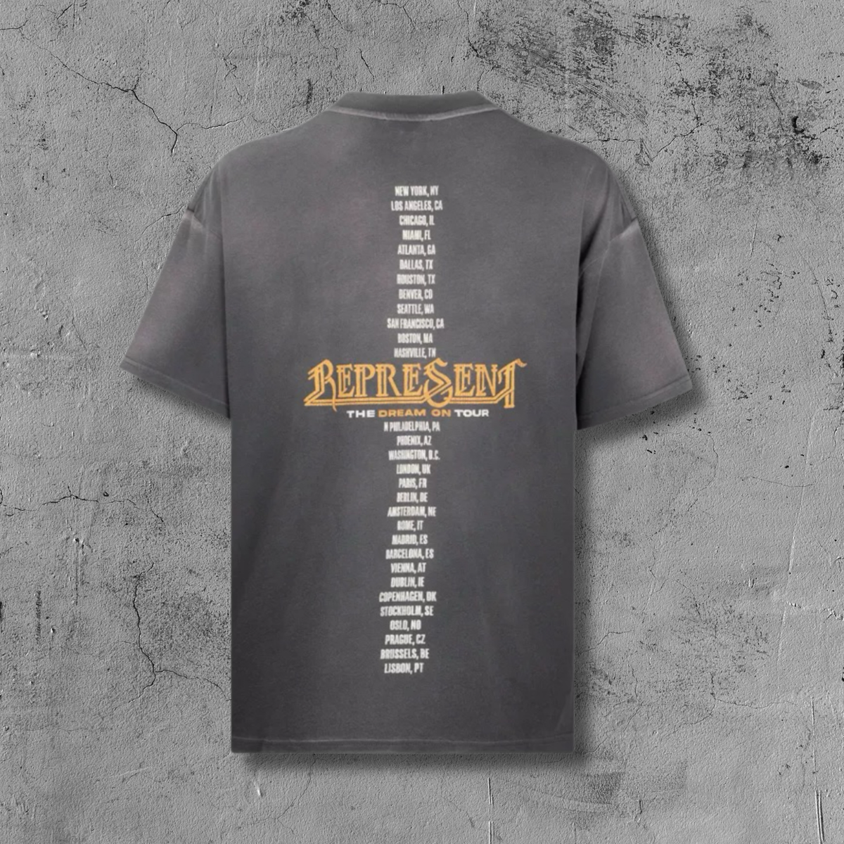 RPRSNT Golden Tour Grey T-Shirt™