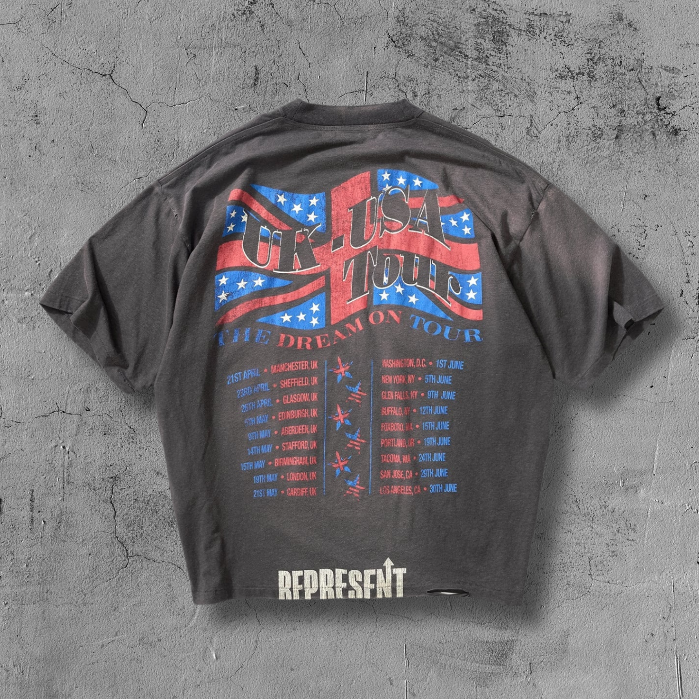 RPRSNT Dream on Tour Black T-Shirt™