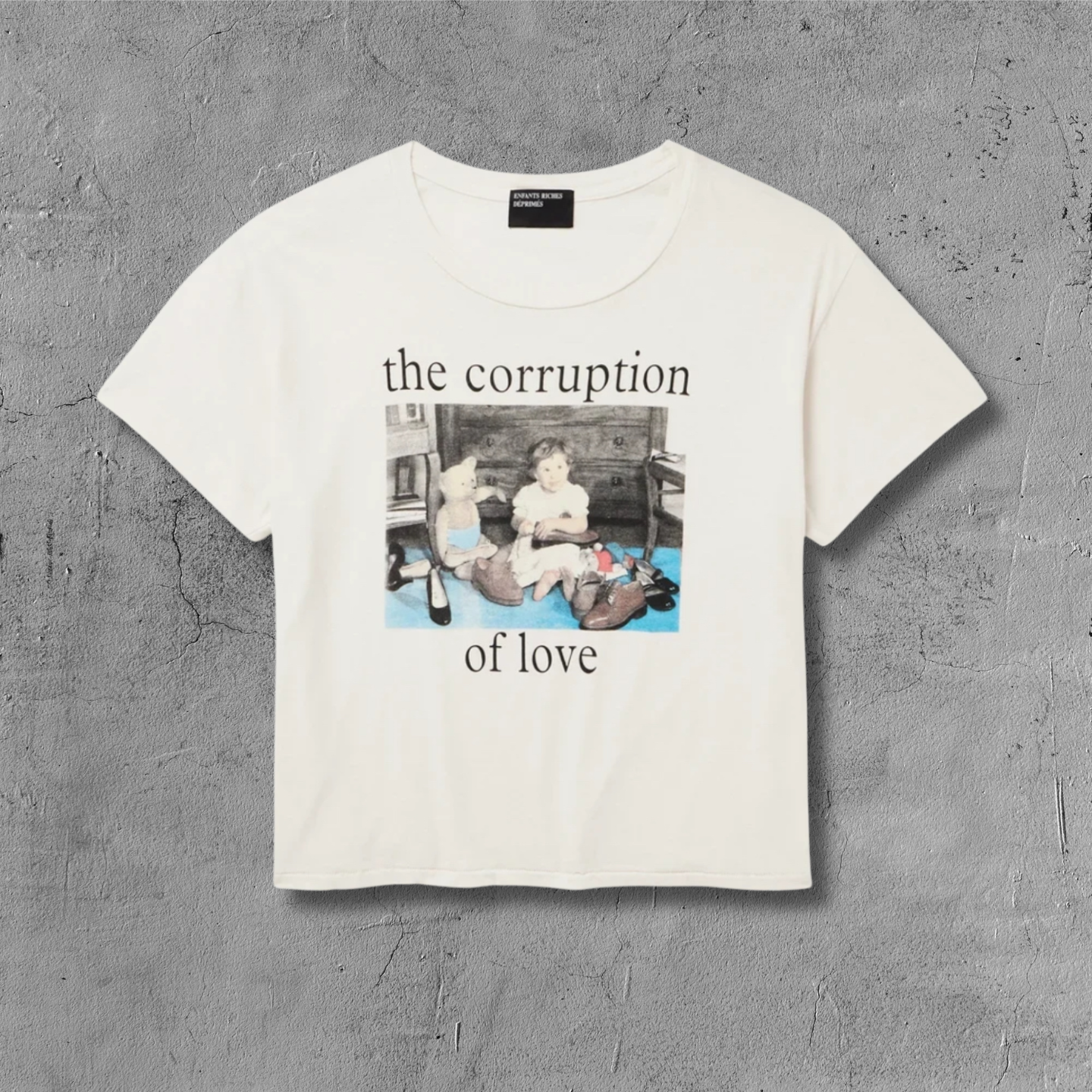 ER* Corruption Of Love White T-Shirt™