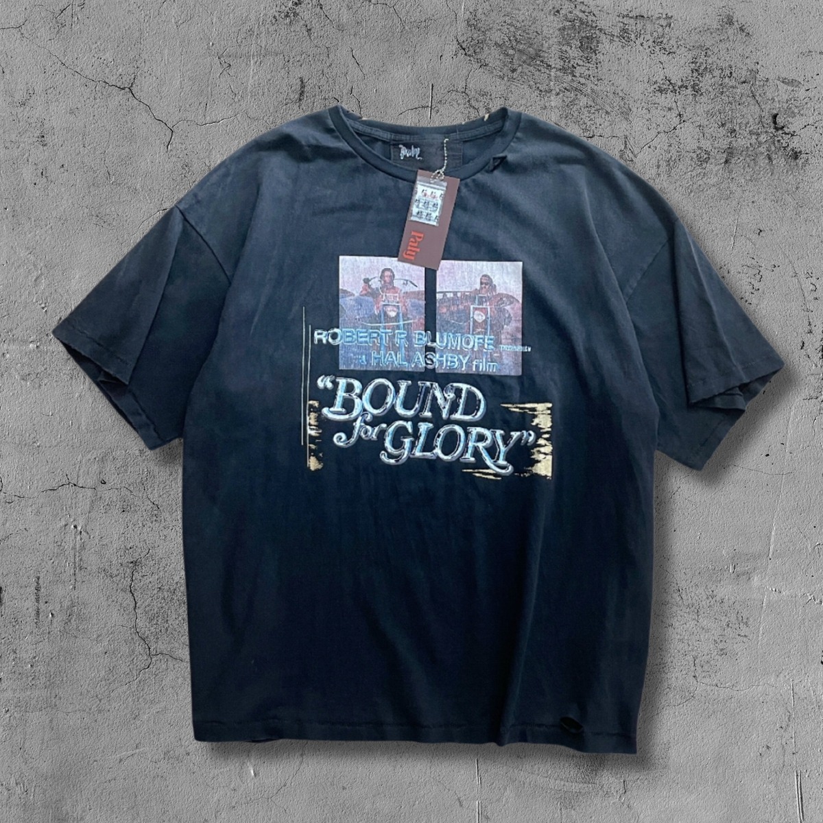 Paly Hllywd Bound for Glory Washed Black Tee™