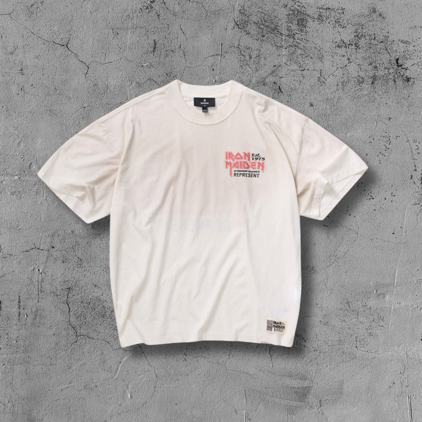 RPRSNT Iron Maiden Anniversary White T-Shirt™