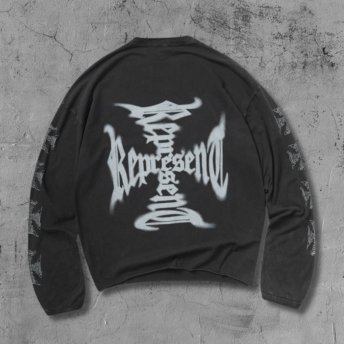 RPRSNT Faded Black MH Long Sleeve™