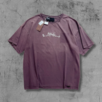 Paly Hllywd Typography Logo Plum Tee™