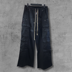 R.O DRKSHDW Double Cargo Jumbo Black Pants™
