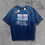 Paly Hllywd Bound for Glory Washed Blue Tee™