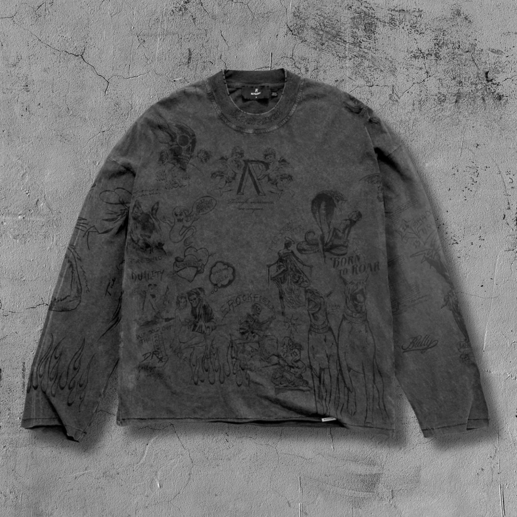 RPRSNT Storms in Heaven Grey Long Sleeve™