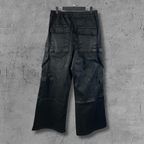 R.O DRKSHDW Double Cargo Jumbo Black Pants™