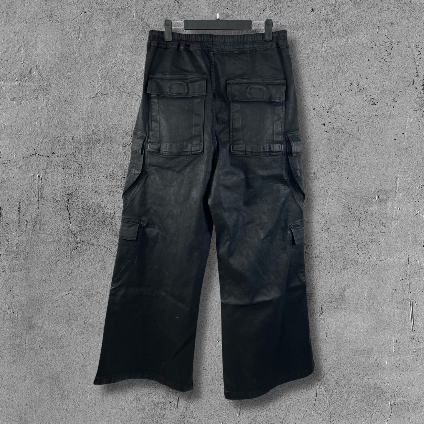 R.O DRKSHDW Double Cargo Jumbo Black Pants™