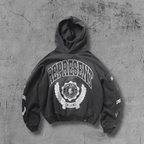 RPRSNT Legacy Crest Stained Black Hoodie™