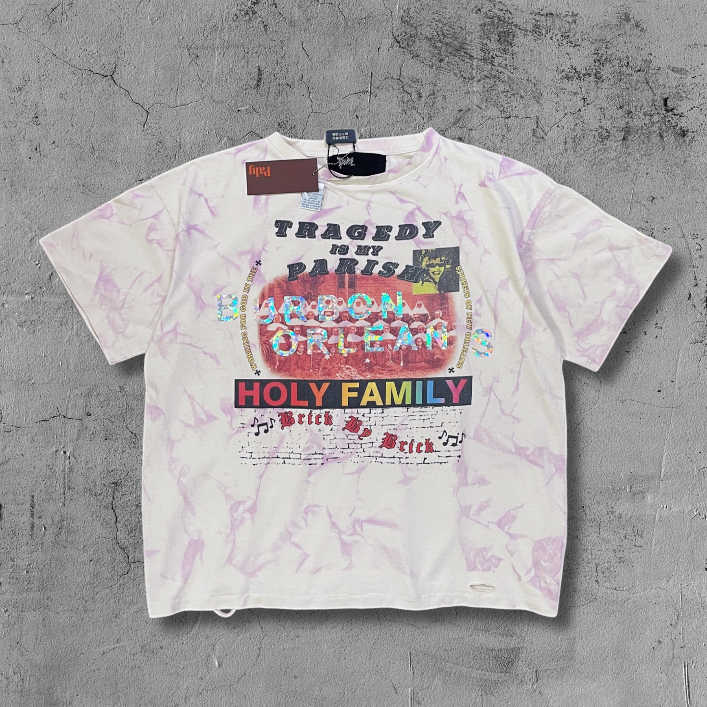 Paly Hllywd Holy Family Tie Dye Tee™