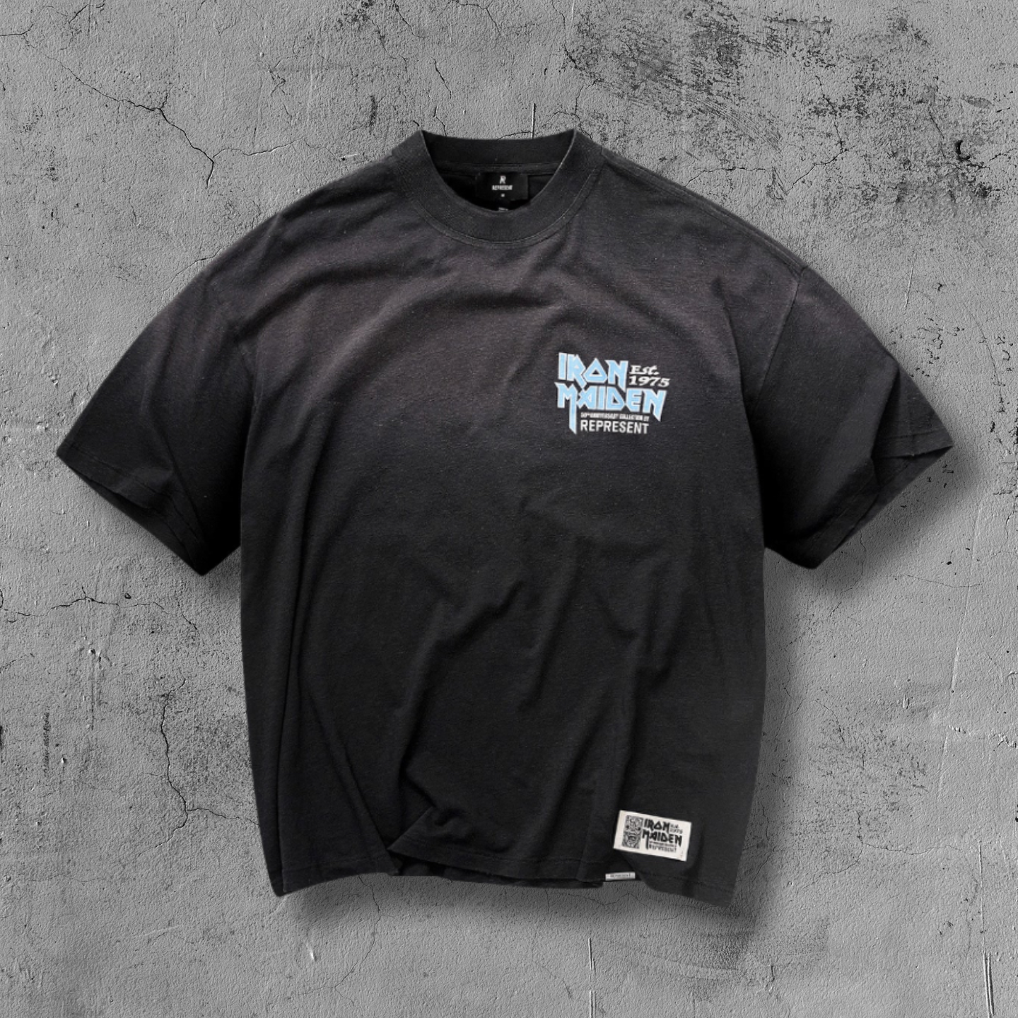 RPRSNT Iron Maiden Anniversary Black T-Shirt™