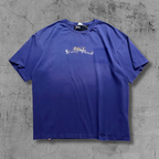 Paly Hllywd Typography Logo Blue Tee™